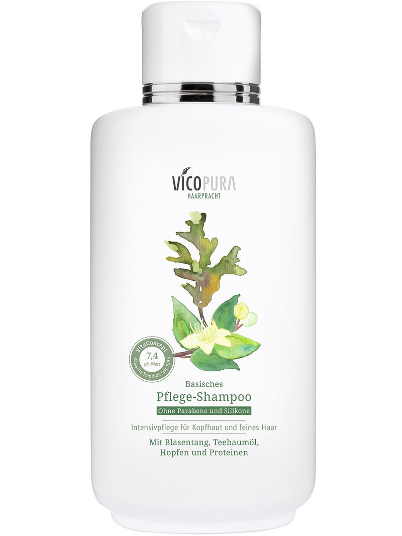 VICOPURA Basisches Pflege Shampoo für normales und fettiges Haar, Basenwelt CH
